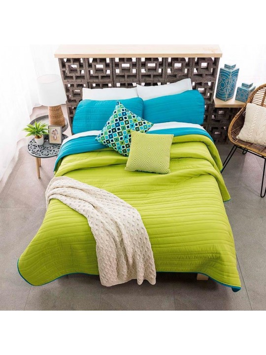 Blue quilt, Reversible to green! Guarantee*