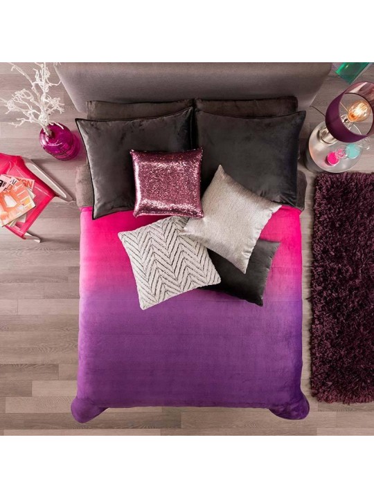 Purple gradient blanket Iceland Softness guarantee!