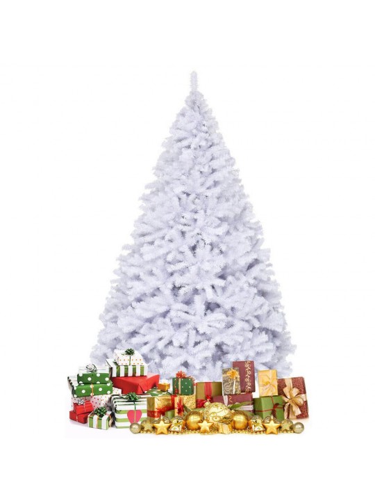 9 ft. Hinged Artificial Christmas Tree Premium Pine Tree 2132 Tips W/Metal Stand