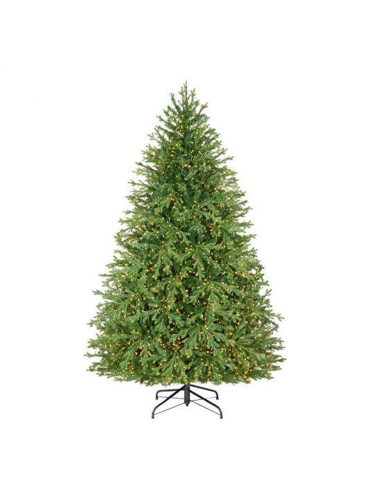 7.5 ft. Mayfield Balsam Fir LED Pre-Lit Artificial Christmas Tree with 4000 Warm White Lights
